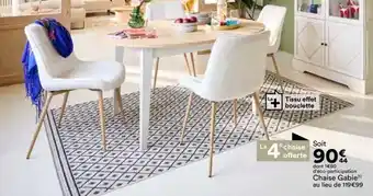 BUT Chaise gabie offre