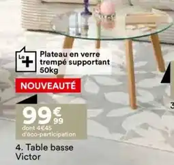 BUT Table basse victor offre