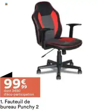 BUT Fauteuil de bureau punchy 2 offre