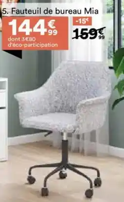 BUT Fauteuil de bureau mia offre