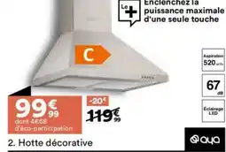 BUT Hotte décorative offre