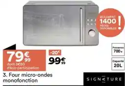 BUT Four micro-ondes monofonction offre