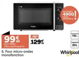 BUT Four micro-ondes monofonction offre