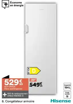 BUT Congélateur armoire offre