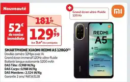 Auchan SMARTPHONE XIAOMI REDMI A5 128GO offre