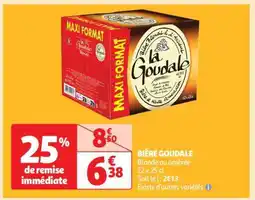 Auchan Bière Goudale offre