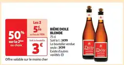 Auchan BIÈRE DIOLE BLONDE offre