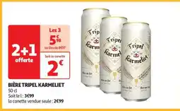 Auchan Bière Tripel Karmeliet offre