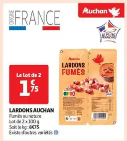 Auchan Lardons Auchan offre