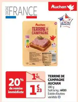 Auchan Terrine De Campagne Auchan offre