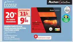 Auchan Saumon Fumé D'écosse Filière Auchan Collection Cultivons Le Bon offre
