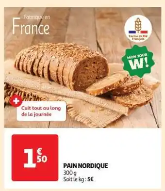 Auchan Pain Nordique offre