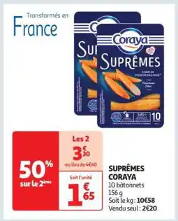 Auchan Suprêmes Coraya offre