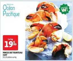 Auchan Pinces De Tourteau Cuit offre