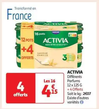 Auchan Activia offre
