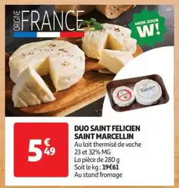 Auchan Duo Saint Felicien Saint Marcellin offre