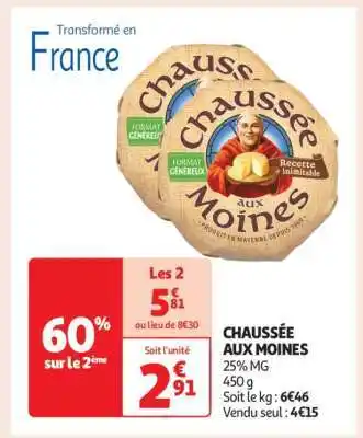 Auchan CHAUSSÉE AUX MOINES offre