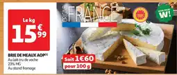Auchan Brie De Meaux Aop offre
