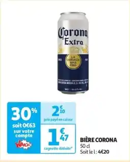 Auchan BIÈRE CORONA offre