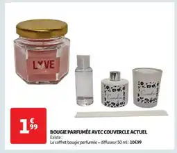 Auchan Bougie Parfumée Avec Couvercle Actuel offre