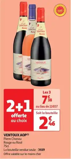 Auchan Ventoux aop offre