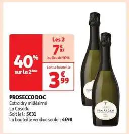 Auchan Prosecco Doc offre
