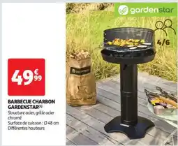 Auchan Barbecue Charbon Gardenstar offre