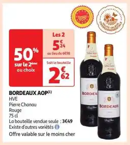 Auchan Bordeaux Aop offre