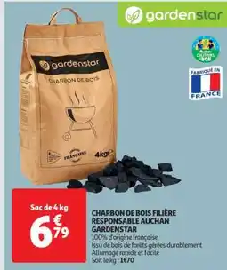 Auchan Charbon De Bois Filière Responsable Auchan Gardenstar offre
