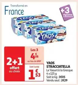 Auchan Yaos stracciatella offre
