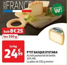 Auchan P'tit basque d'istara offre