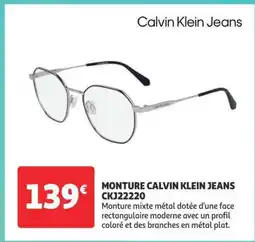 Auchan MONTURE CALVIN KLEIN JEANS CKJ22220 offre