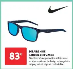 Auchan SOLAIRE NIKE RADEON 1 M FV2403 offre