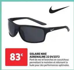 Auchan SOLAIRE NIKE ADRENALINE 22 DV2372 offre