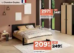 BUT Chambre duplex offre