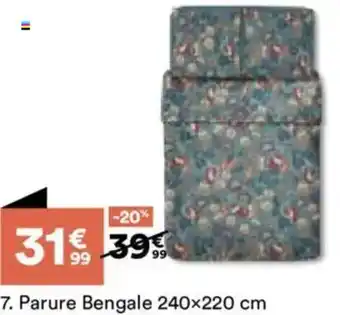 BUT Parure Bengale offre