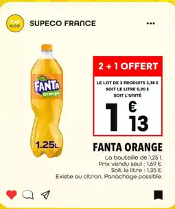 Supeco FANTA Orange offre
