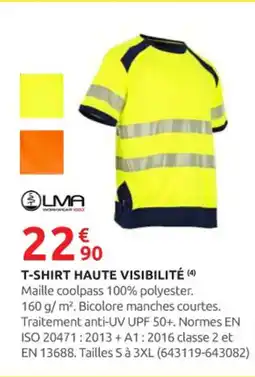 Rural Master LMA T-shirt haute visibilité offre