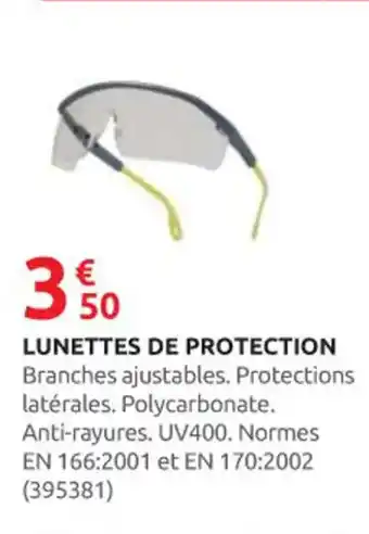 Rural Master Lunettes de protection offre