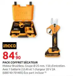 Rural Master INCCO Pack coffret sécateur offre