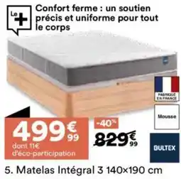 BUT Matelas intégral 3 offre