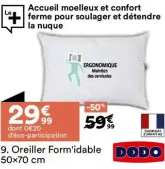 BUT Oreiller Form'idable offre