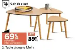 BUT Table gigogne molly offre