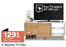 BUT Meuble tv cléo offre