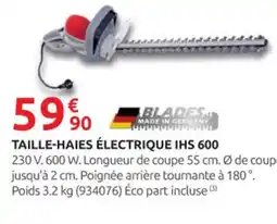 Rural Master Taille-haies électrique ihs 600 offre