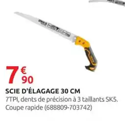Rural Master INCCO Scie d'élagage 30 cm offre
