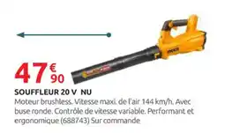 Rural Master INCCO Souffleur 20 v nu offre
