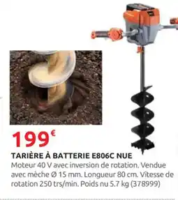 Rural Master TariĂšre Ă batterie e806c nue offre