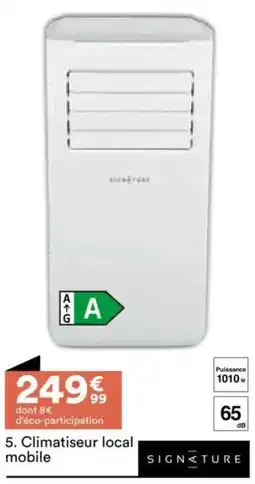 BUT Climatiseur local mobile signature a016-2025-w offre