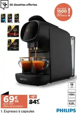 BUT Expresso à capsules offre